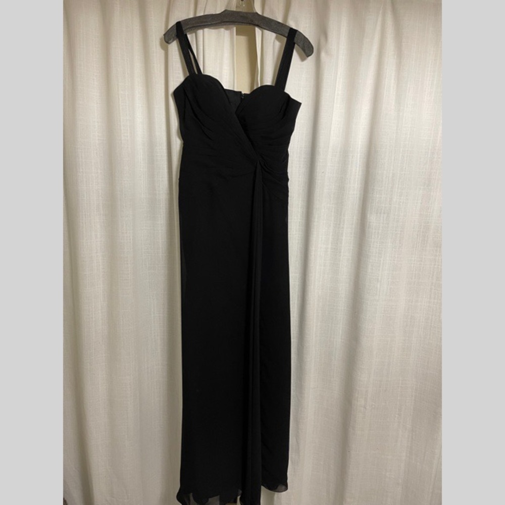 Black Simple Faviana Prom Dress